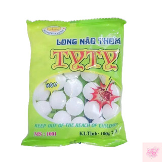 Long não thơm tyty bịch 100g 28 viên màu trắng