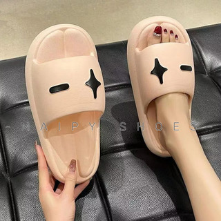 Dép bánh mì Chao + - - nữ quai ngang đế dày 3cm eva siêu nhẹ êm chân Maipy D330