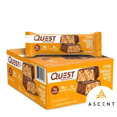 Bánh Protein Bar Quest bán chạy nhất Amazon - Hero Bar không đường
