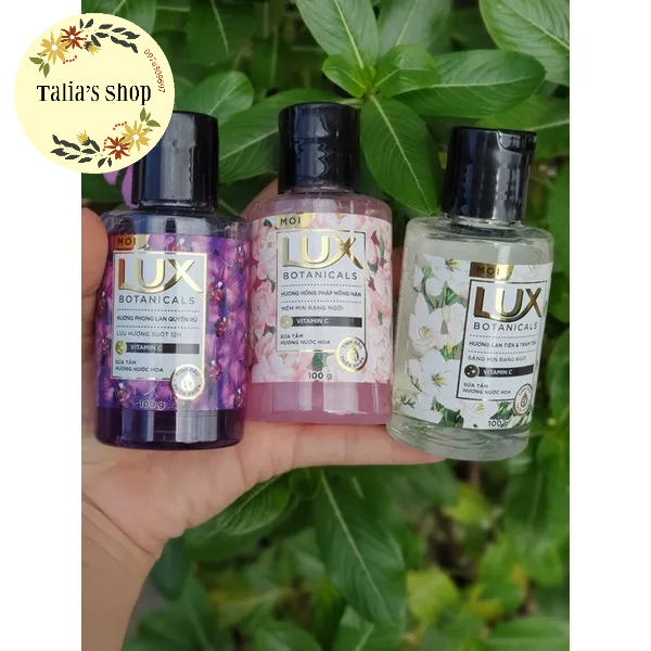 100g - Sữa tắm LUX Botanicals hương hồng pháp nồng nàn/phong lan/tràm trà | BigBuy360 - bigbuy360.vn