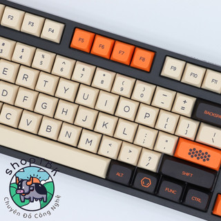 bộ phím set keycap carbon profile xda chất liệu thick pbt