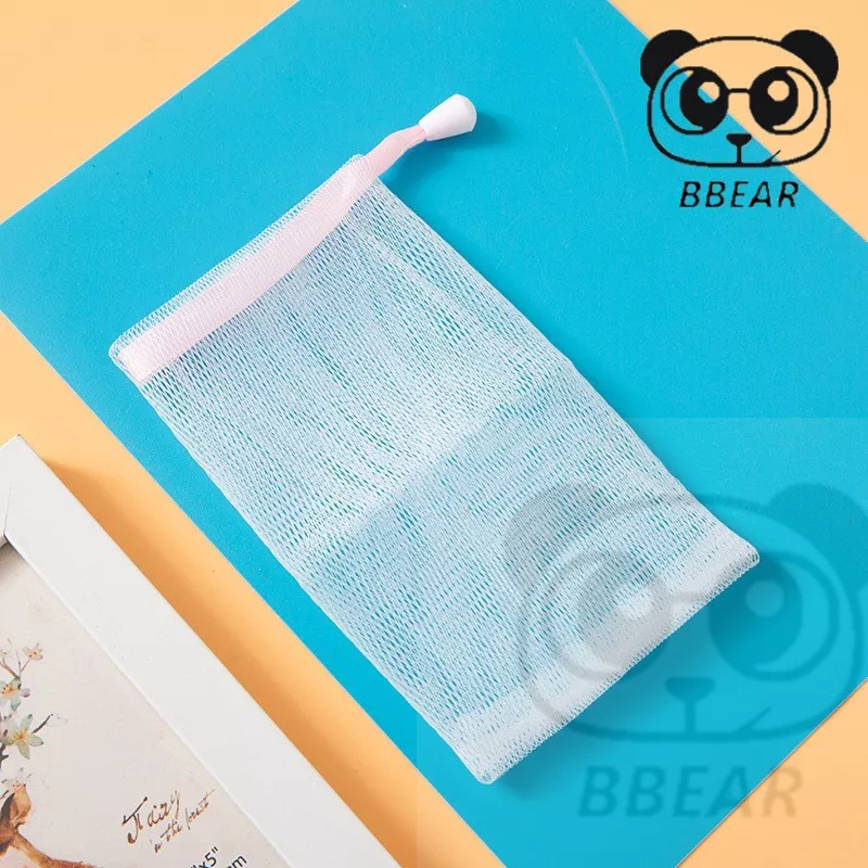 Túi Lưới Đừng Xà Phòng Tạo Bọt 2 Lớp (9x11,5cm)