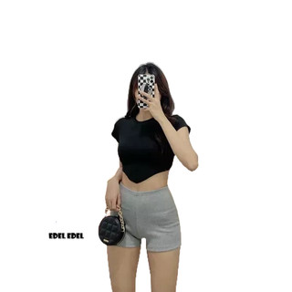 Quần short lưng thun chất vải thun gân