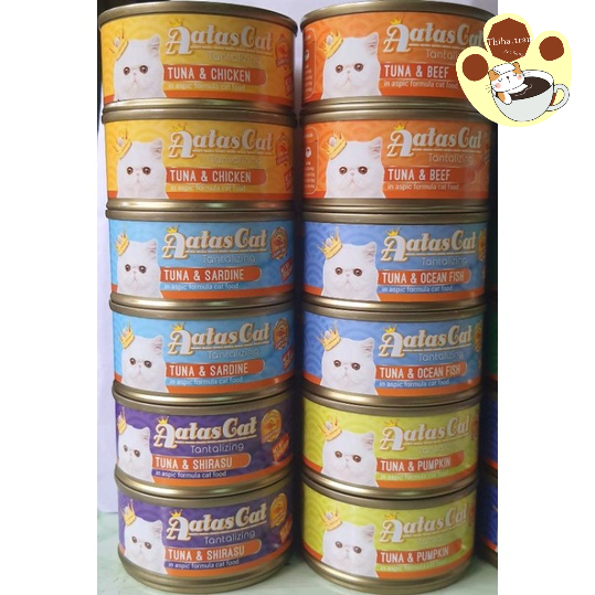 COMBO THÙNG 24 LON Pate Aatas FULL VỊ