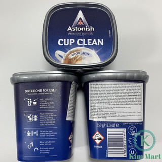 Chất tẩy rửa cặn trà cà phê Astonish 350g Anh Quốc (