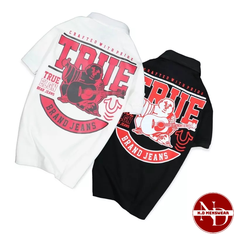 ÁO THUN NAM POLO CỔ BẺ ÔNG ĐỊA TRUE - N.D MENSWEAR