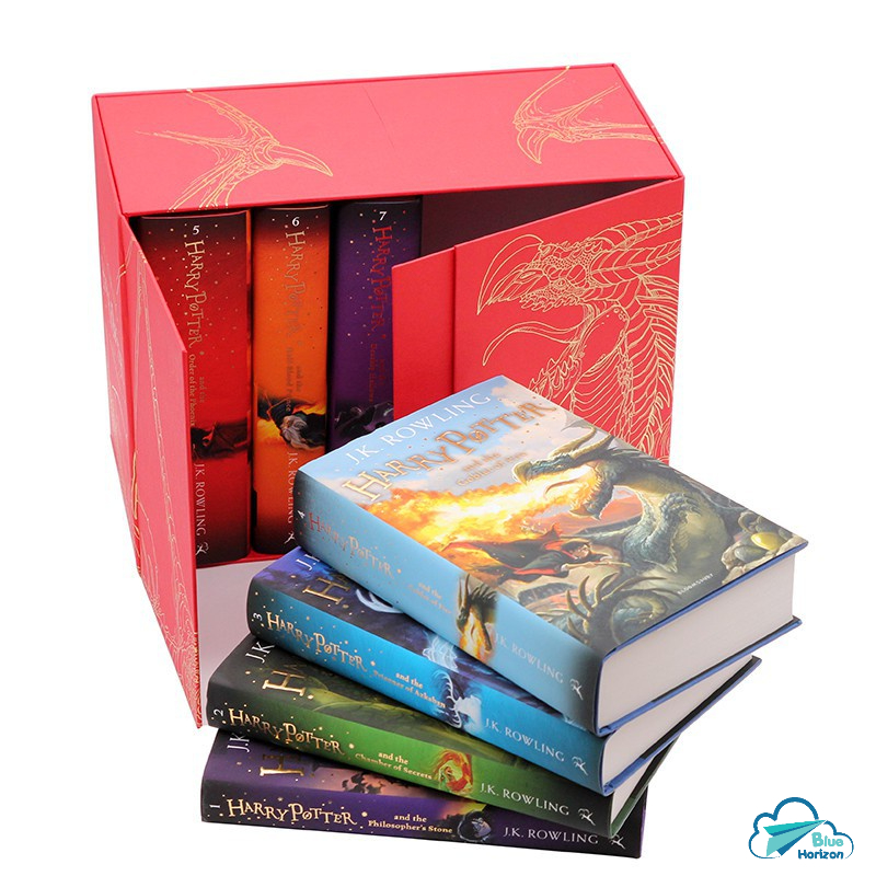 Sách - Anh: Harry Potter, Children's Hardback Red Box Set