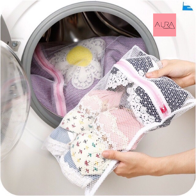 Túi lưới giặt đồ máy giặt túi giặt quần áo lót quần áo len tơ lụa | BigBuy360 - bigbuy360.vn