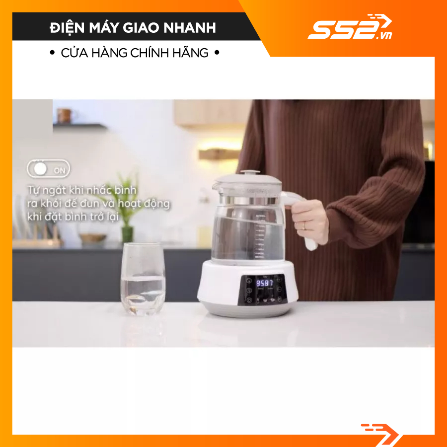 Máy Đun Và Hâm Nước Pha Sữa Điện Tử - QUICK 5 - FB3569TK - Bảo Hành Chính Hãng