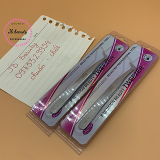 Nhíp Volume nối mi 6A-SA thép mờ