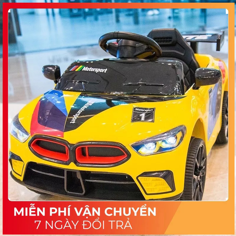 Ô tô trẻ em tự lái và điều khiển từ xa kiểu dáng sport WMT 808 | FEY5189