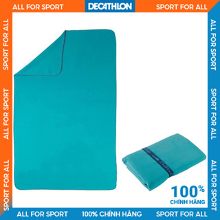 Khăn tắm Microfibre thấm hút cỡ XL 110 x 175 cm Xanh ngọc DECATHLON NABAIJI mã 8402374