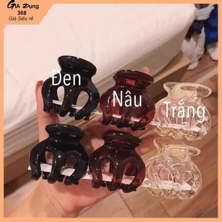 Set 3 Kẹp Tóc Càng Cua Thái Lan(3 Màu Loại To)