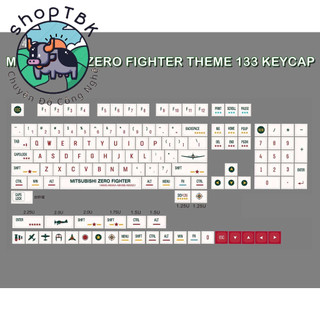 Bộ phím Keycap XDA Zero Fight thick pbt in dyesub11