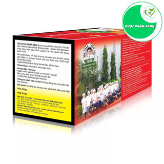TRÀ ATISO NHÂN SÂM (25Gói x 2G) - THƯƠNG HIỆU HÙNG PHÁT