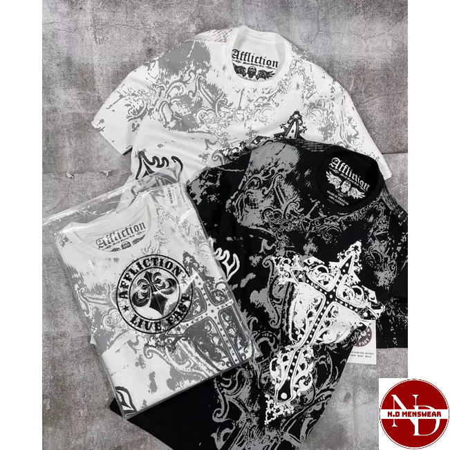 ÁO THUN NAM CỔ TRÒN RONFLIC - N.D MENSWEAR