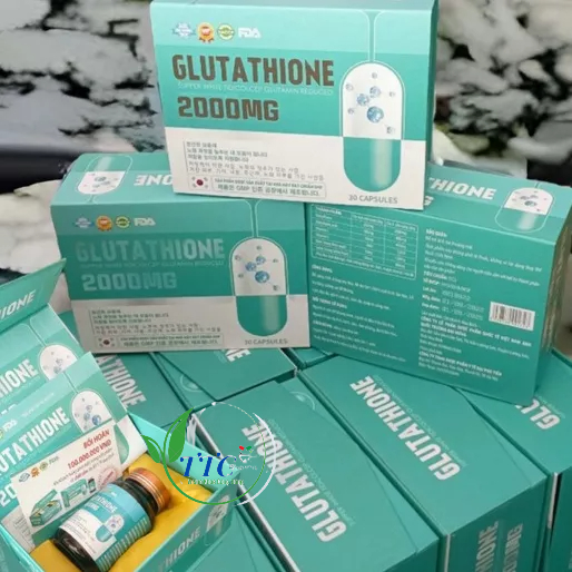 Viên Uống Glutathione 2000mg Trắng Da Mờ Nám Hiệu Quả Chính Hãng