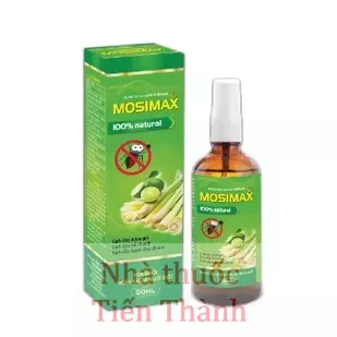 Dung dịch xịt thảo dược chống muỗi MOSIMAX