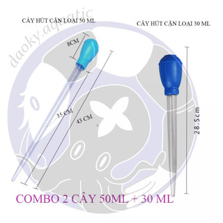 CÂY HÚT CẶN ĐÁY HỒ CÁ 30-50 ML