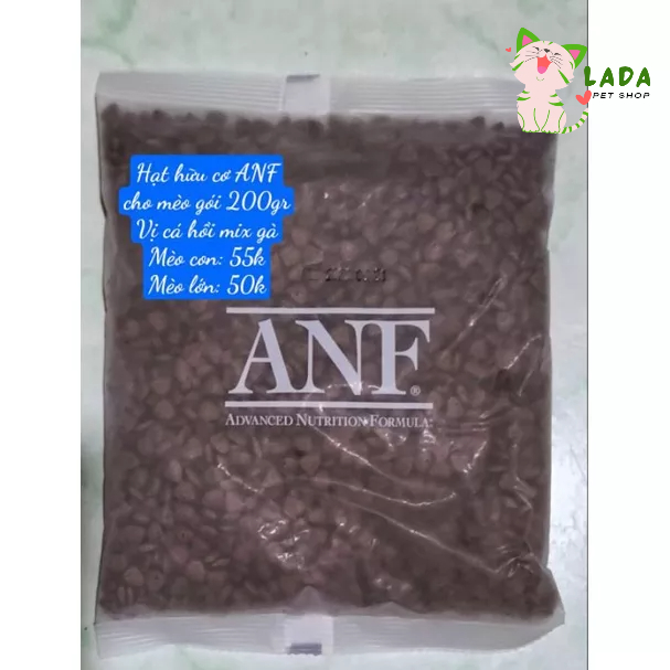 [200gr] Hạt thức ăn hữu cơ cao cấp ANF cho chó và mèo