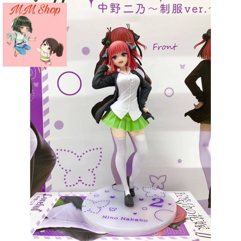 Mô hình 5 nàng dâu Miku Nakano,Yotsuba Nakano,Itsuki Nakano,Nino Nakano ver 1,2 The Quintessential Quintuplets - Coreful