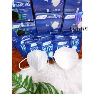 KHẨU TRANG Y TẾ N95,95,NUT95,KN95 DÀY 5 LỚP CÓ GÒN KÈM NẸP ÔM MŨI. KHÔNG GÂY KHÓ THỞ, HẦM BÍ, NGỪA VI KHUẨN 99%