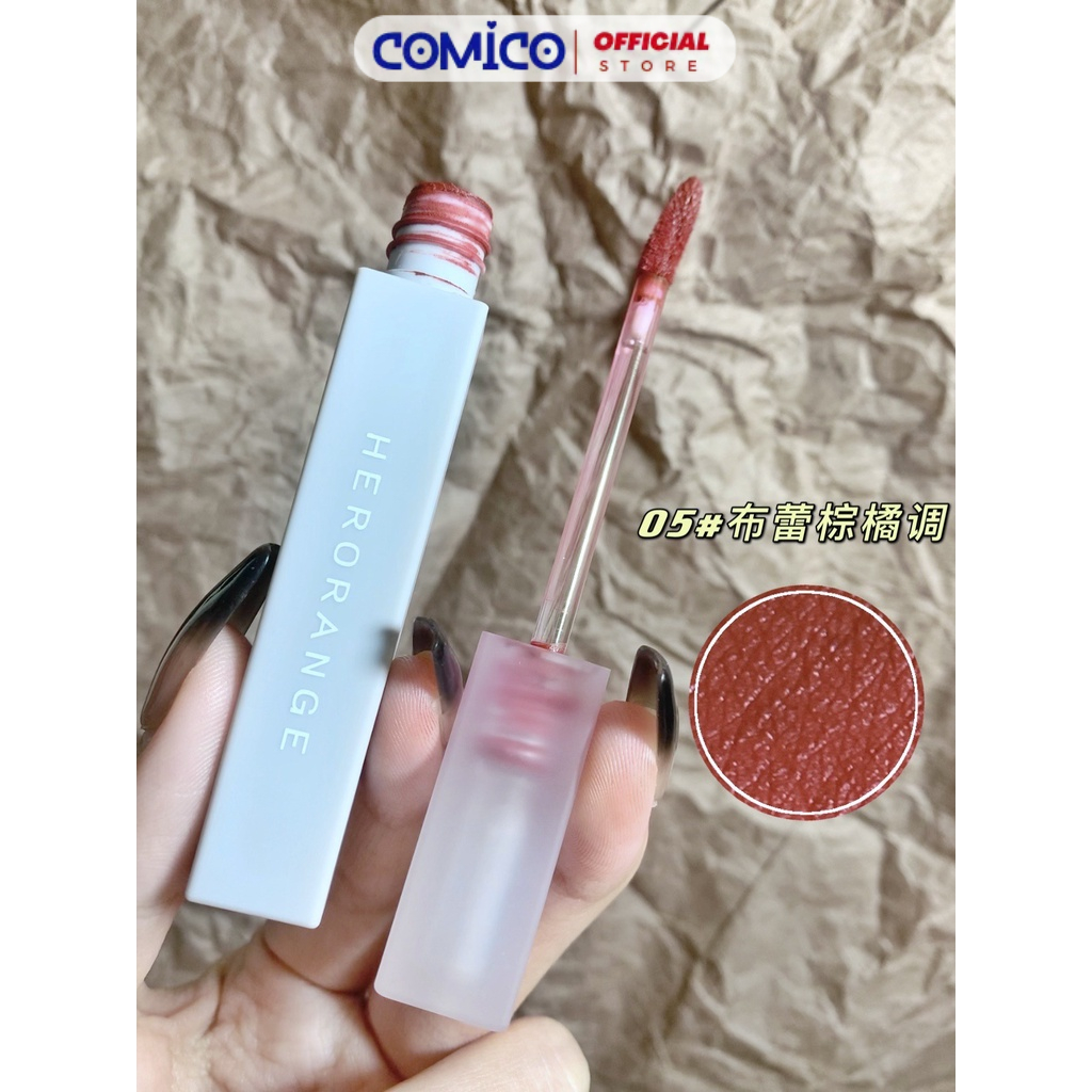 Son kem lì Herorange lâu trôi mềm mịn như nhung hàng nội địa Trung