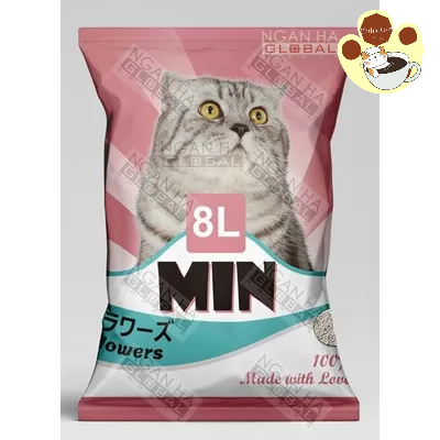 Cát MIN 8L - CÁT VỆ SINH CHO MÈO