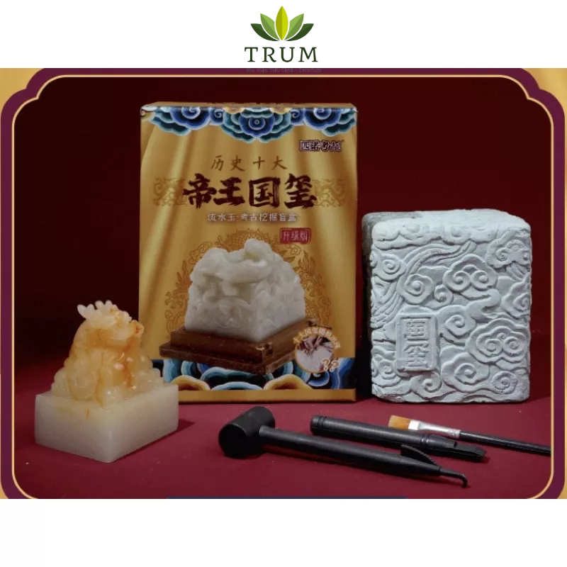 Bộ Đồ Chơi Khảo Cổ (Hộp Full dụng cụ) - đào Ngọc Tỷ các triểu đại