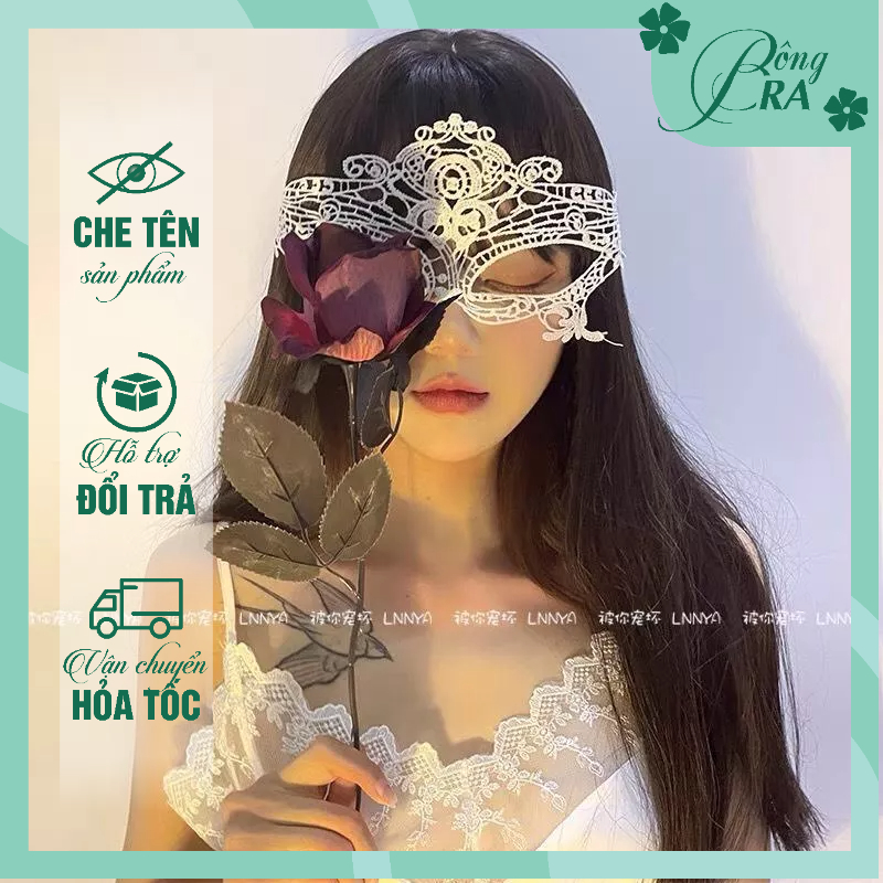 Mặt nạ ren hóa trang lễ hội, dạ tiệc... BÔNG BRA BPK02