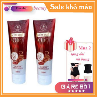 Kem tan mỡ Olic 100ml - Kem tan mỡ bụng cấp tốc với Chất kem lạnh không gây nóng rát trên da