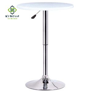 BA-358 Bàn Quầy bar, Cafe Có Nâng Hạ Cao Thấp, Mặt MDF Sơn