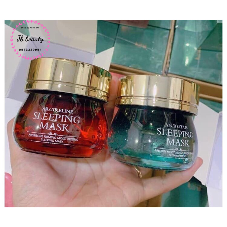 Mặt Nạ Ngủ Arbutin Argireline Sleeping Mask trắng da