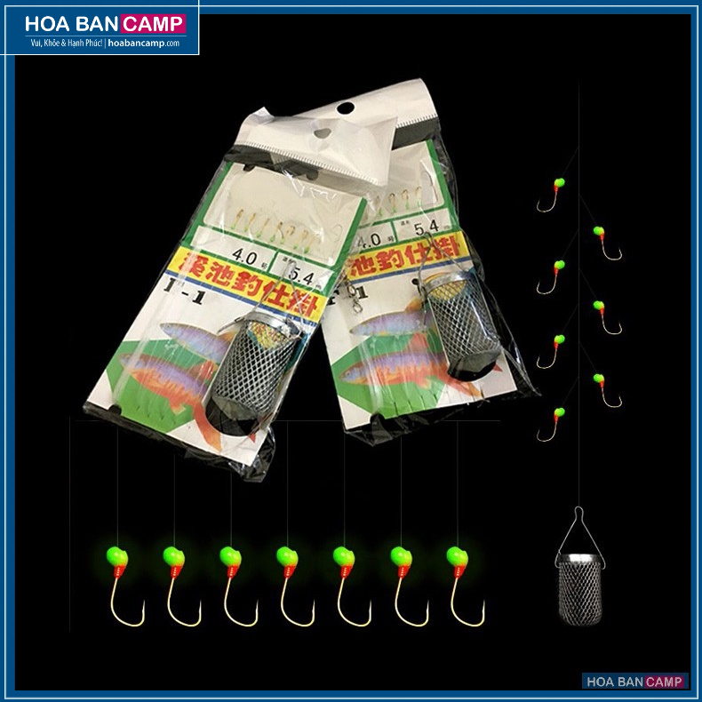 Thẻo Rọ Câu Cá Mương | 7 lưỡi