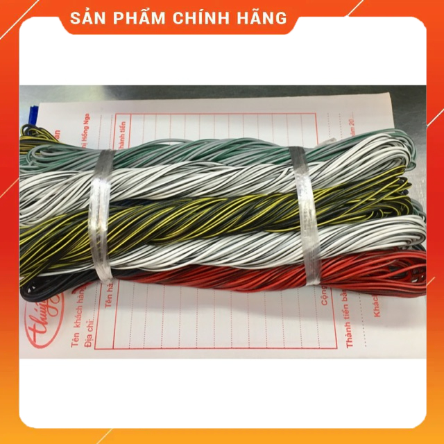 Dây điện nhật mềm 0,5 ly- combo 2 cuộn