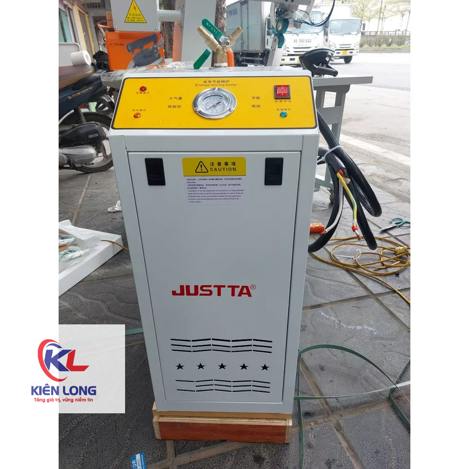 Bộ nồi hơi kèm 2 bàn là JUSTTA 💥 CHÍNH HÃNG 💥 Phụ kiện nghành may