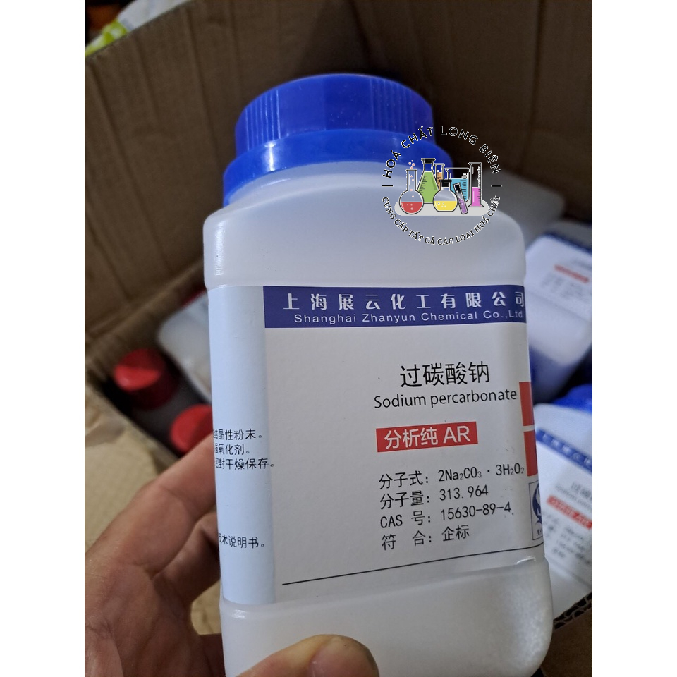 Hóa chất Sodium percarbonate                    CAS:15630-89-4                500g