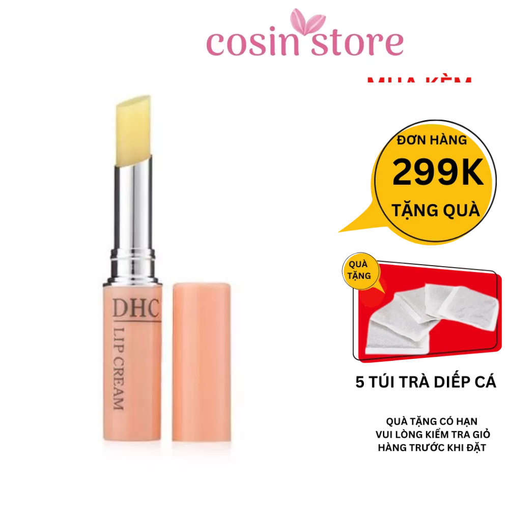 Son Dưỡng Môi DHC Lip Cream 1,5g không màu của Nhật Cosin Store