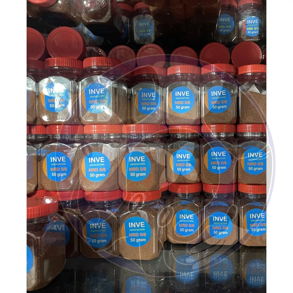 THỨC ĂN CÁM CÁ THÁI LAN HÃNG INVE ORG 2/4 HŨ 50GR