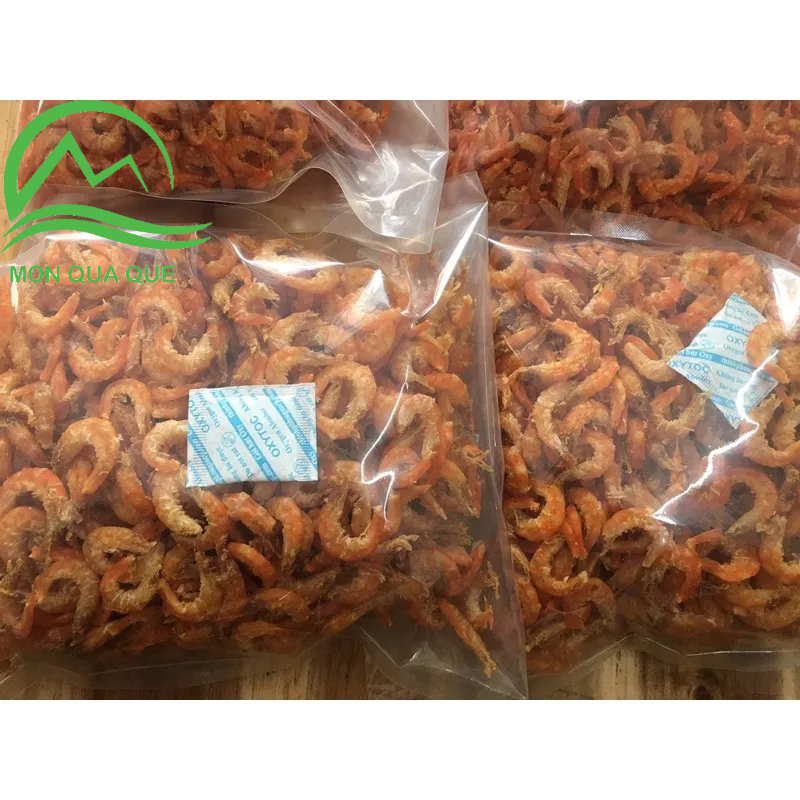 TÔM ĐẤT KHÔ  HIỆU NGÂN QUÊ-CÀ MAU thuần tự nhiên  gói 100gr dùng thử