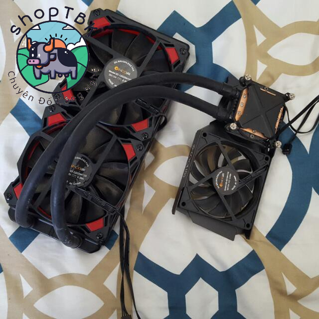 Tản nước AIO cho GPU ID-cooling Frostflow 240G cũ + tặng keo tản Thermal Grizzly