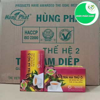 TRÀ HÀ THỦ Ô (25Gói x 2G) - THƯƠNG HIỆU HÙNG PHÁT
