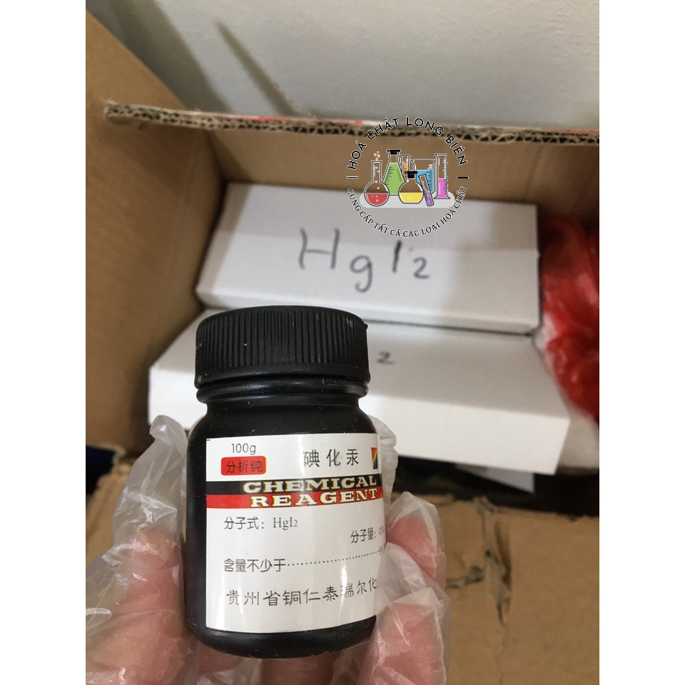 Hóa chất Mercury Sulfate(HgSO4) cas:7783-35-9 chai 250g