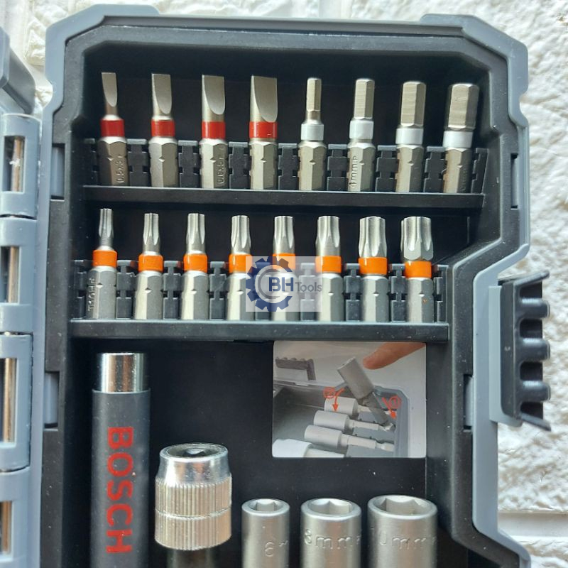 Bộ Đầu Vít Bosch Chính Hãng 43 Món