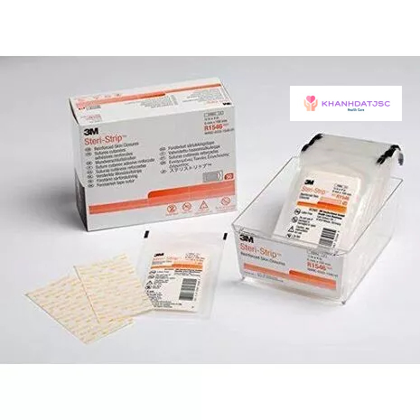 Băng y tế thay chỉ khâu da 3M STERI – STRIP R1546