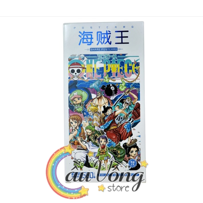 Postcard One Piece Đảo Hải Tặc