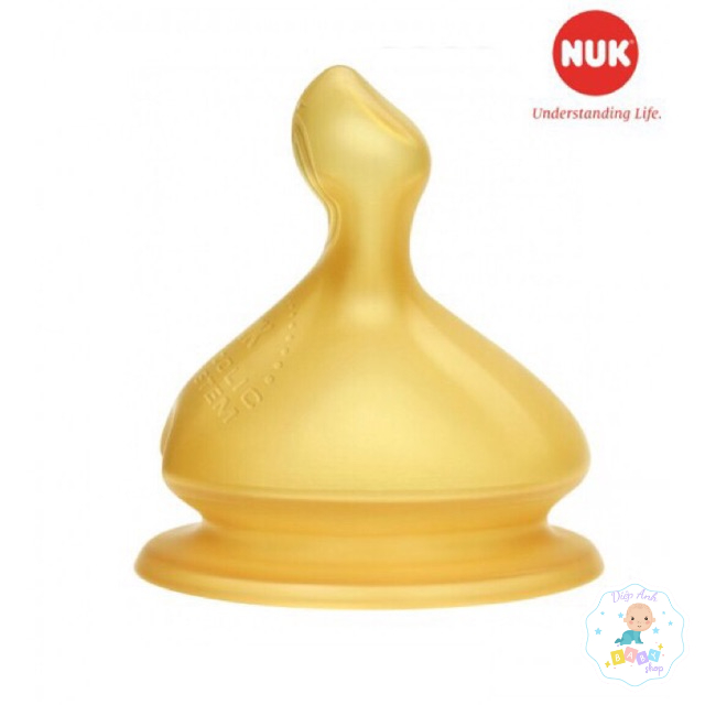 Bộ 2 núm ti NUK cao su cho bình dòng Premium Choice hàng chính hãng (đủ size)