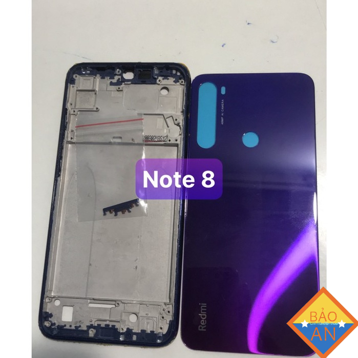 Bộ Vỏ + Sườn Xiaomi Redmi Note 8 Zin