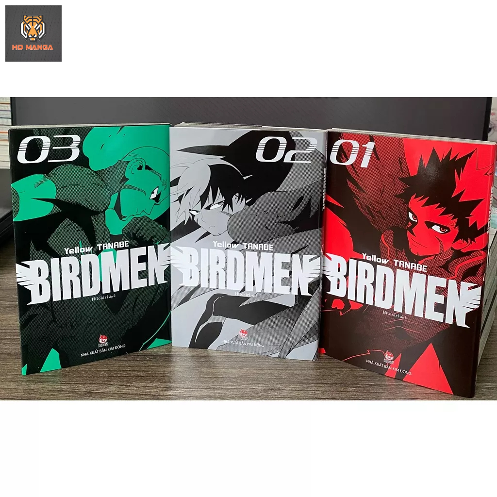 Truyện tranh - BirdMen - Tặng kèm Postcard - Từ tập 1, 2, 3, 4,...