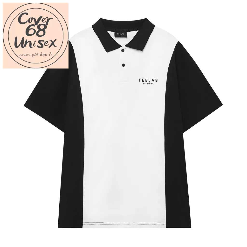 Áo Polo Nam Nữ ngắn tay chất cotton Unisex Teelab Essentials Line AP001 hàng cover
